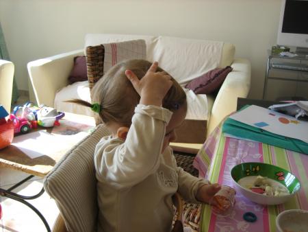 Les premi�res couettes...