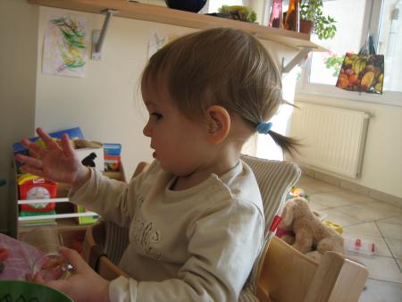 Les premi�res couettes...