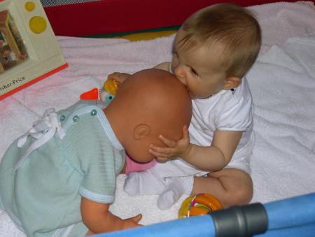 J'aime mes poupons...