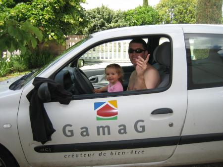 La voiture de mon PAPA !