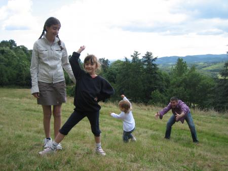 E n ard�che avec les cousines