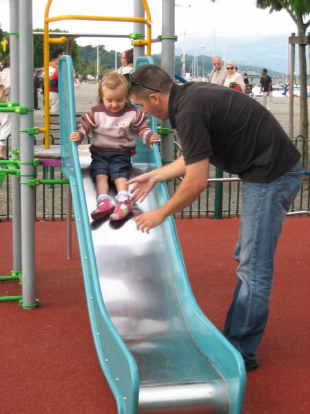 Tobogan � Aix les bains