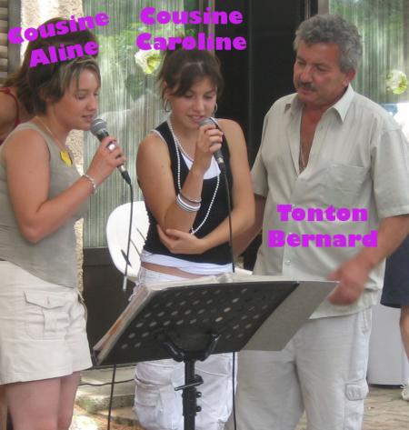 Un autre Grand Tonton et deux autres jolies Petites Cousines...