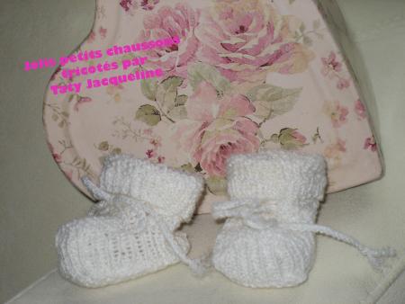 Petits chaussons douillets