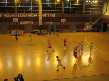 le match de basket de Caroline